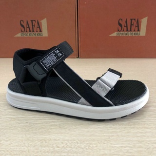 Giày sandal safa quai dù chéo đế cao full size 39 - 43