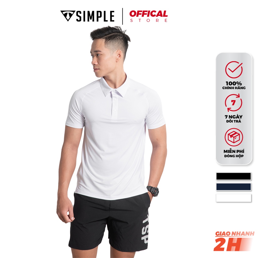 Áo Thể Thao Nam Polo TSIMPLE cổ bẻ tay ngắn vải thun lạnh thoáng mát phong cách trẻ trung chuẩn form ACR | WebRaoVat - webraovat.net.vn