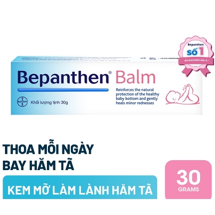 Kem Chống Hăm Bepanthen Balm Dạng Kem Mỡ 30G/Tuýp