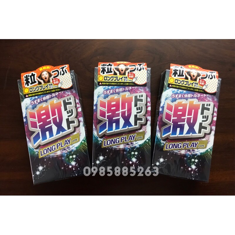 Bao cao su JEX Long Play type - Hộp 8 Pcs - Ipek_Shop