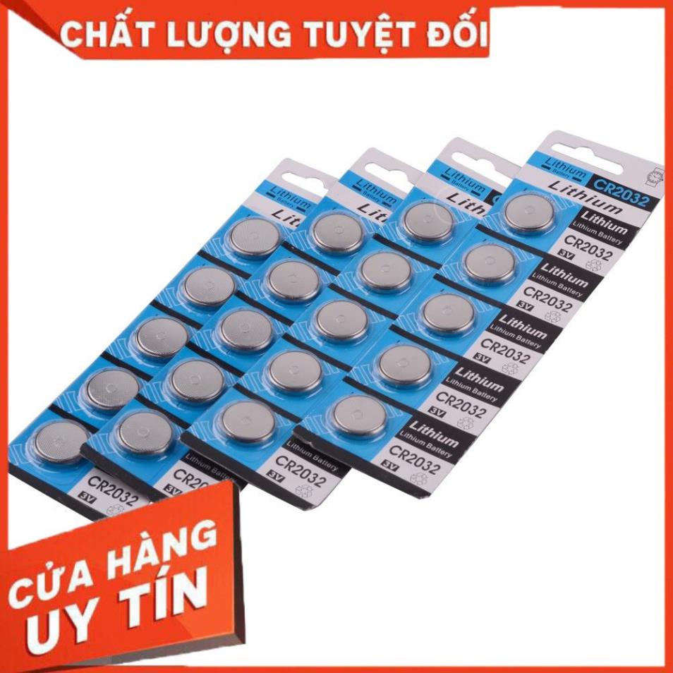 Pin cmos CR2032 1 vỉ 5 viên hàng dùng nhiều trong máy tính để bàn...