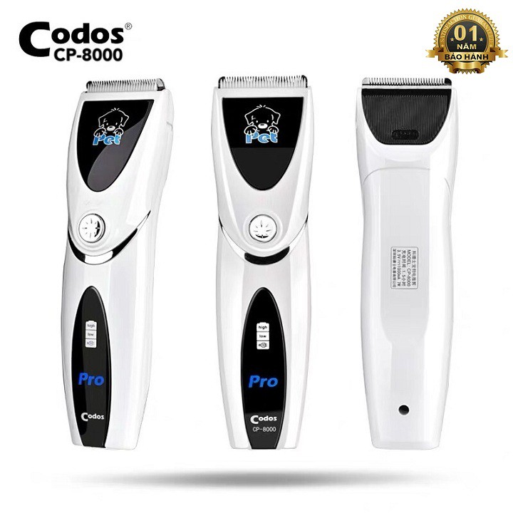 Tông Đơ Cắt Lông Thú Cưng|Công Suất 7W|Bảo Hành 1 Năm - Codos Store