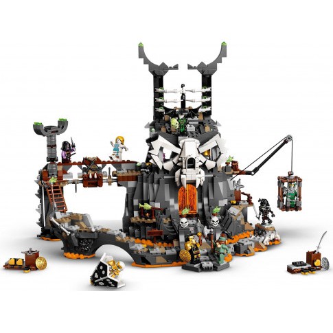 Hàng đặt -LEGO Ninjago 71722 - Pháo Đài của phù thuỷ Đầu Lâu