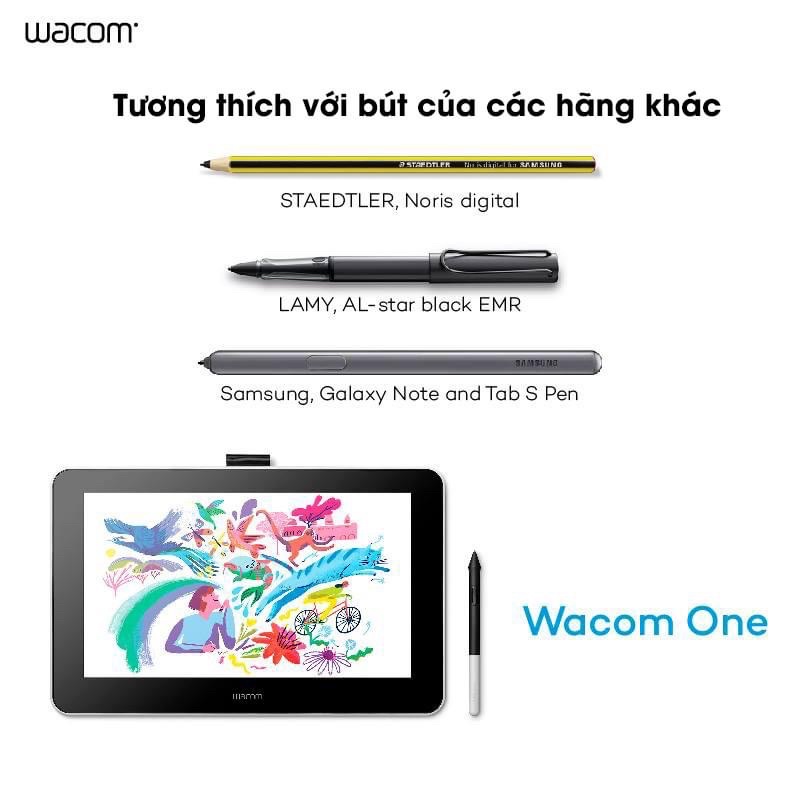 Bảng vẽ màn hình Wacom One (DTC133) | Chính Hãng Giá Tốt