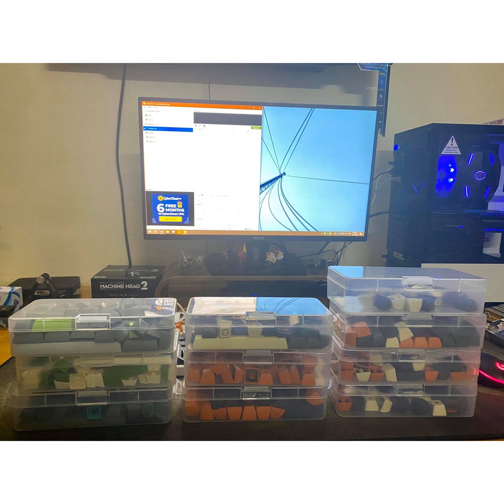 Hộp Nhựa Trong Suốt Hình Chữ Nhật Có Nắp Đậy Đa Năng Dùng Đựng Trang Sức Chất Liệu Tốt