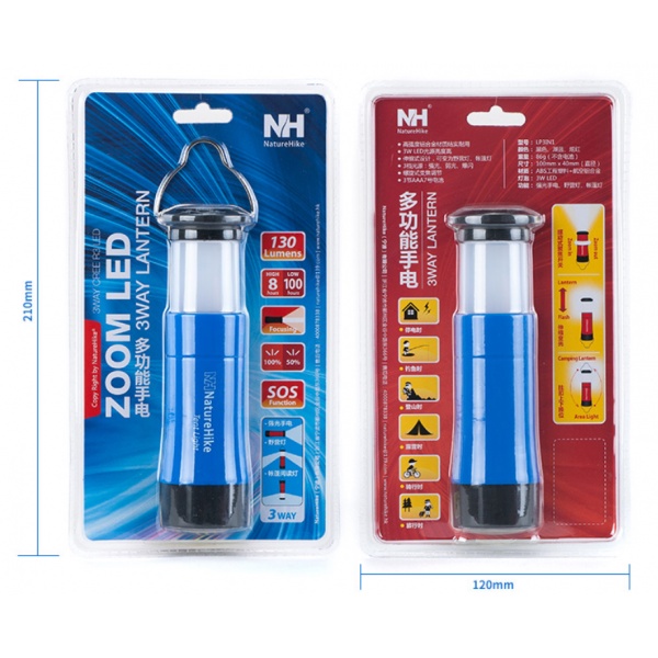 Đèn pin treo lều dã ngoại siêu sáng đa năng Naturehike NH15A003-I