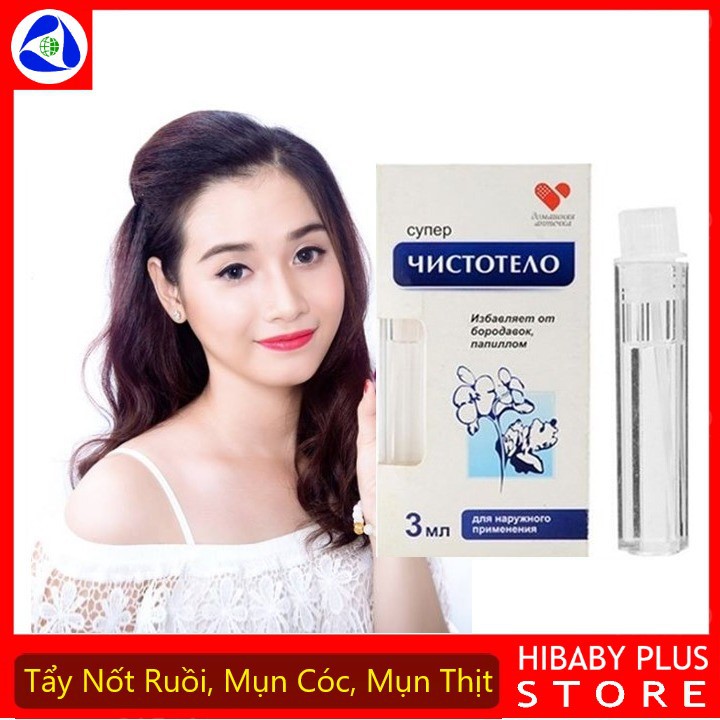 Gel &quot;Thần&quot; Dvelinil của Nga Tẩy Nốt Ruồi, Mụn Cóc, Mụn Thịt, Sẹo Lồi