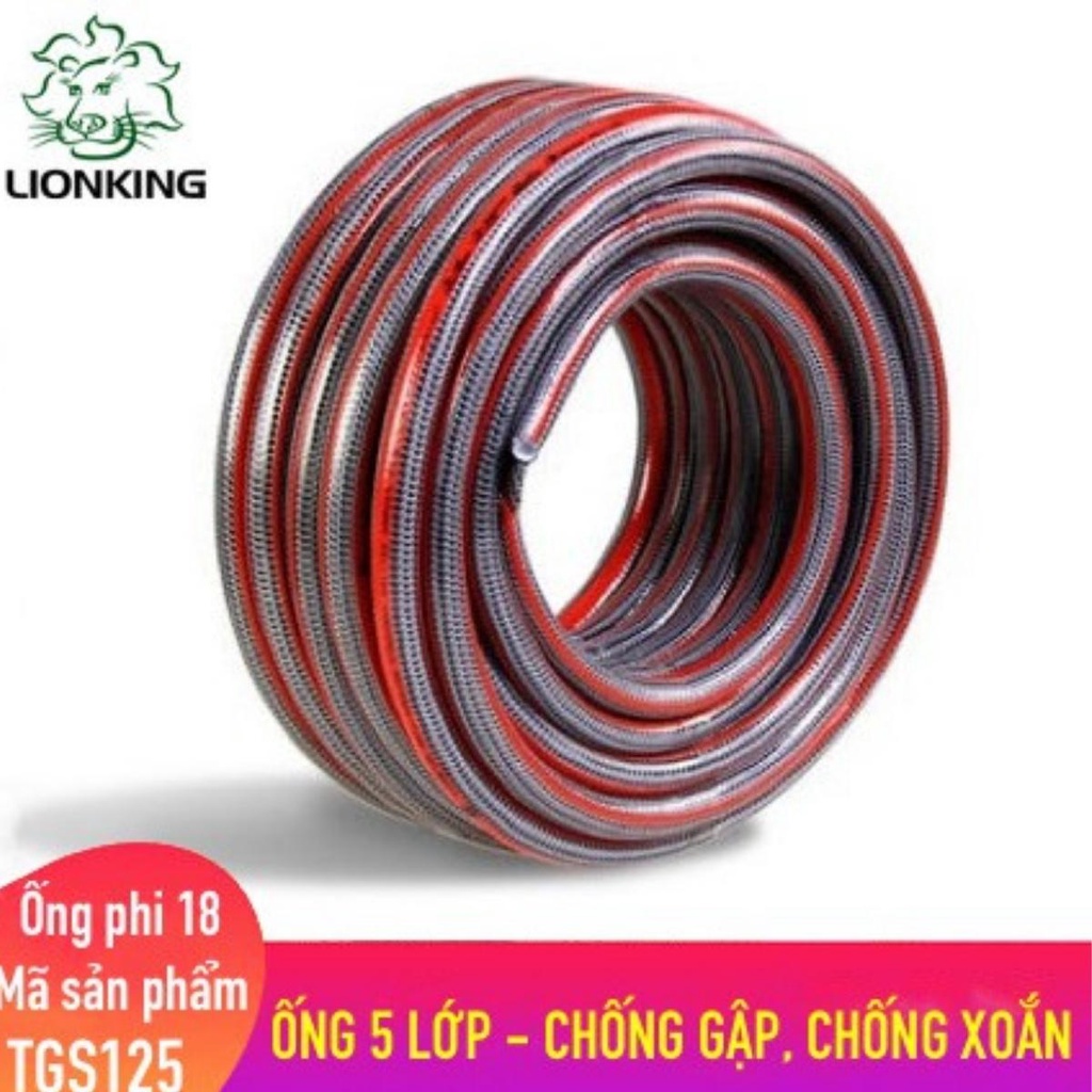 Dây ống nước 5 lớp phi 18 Lionking chống gập xoắn, đường kính trong 12.5mm. ngoài 17,5mm Tonydx store