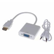 cáp chuyển hdmi ra vga có âm thanh