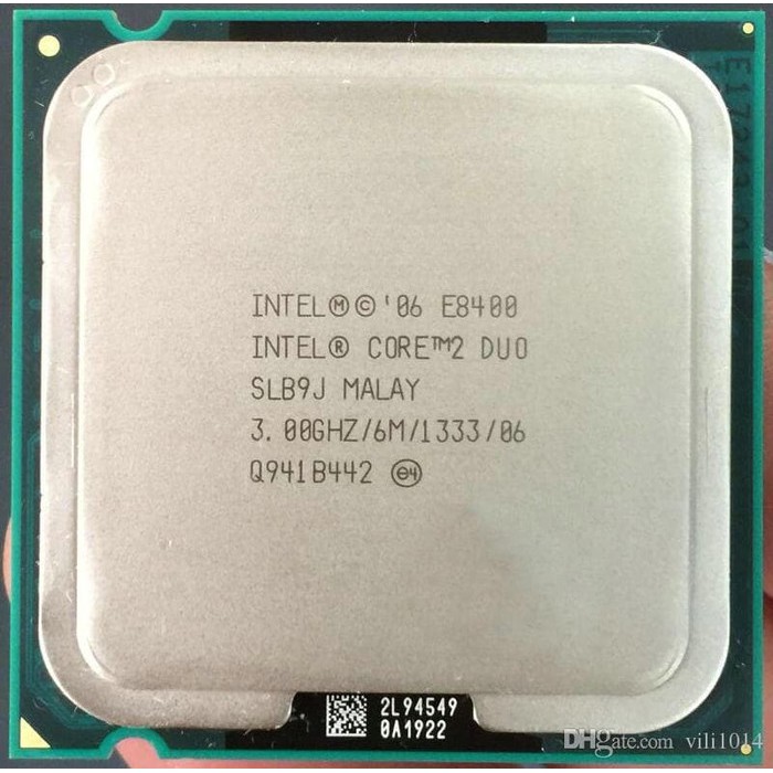 Intel Lõi Xử Lý 2 Duo E8400 + Quạt 775 1 Chất Lượng Cao