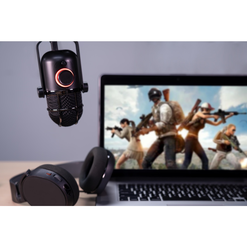 [Mã ELHACE giảm 4% đơn 300K] Microphone Live Stream Mdrill Dome M3 Plus Jet Black 96Khz