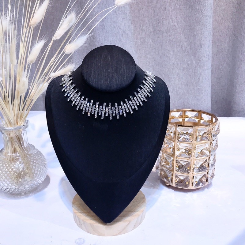 VÒNG CỔ CHOKER ĐÍNH ĐÁ