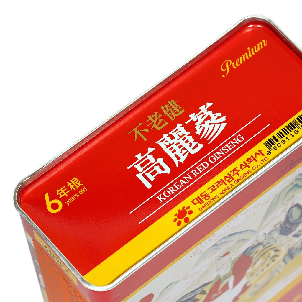 Hồng Sâm Củ Khô 300gram (31-50 củ) Hàn Quốc 6 Năm Tuổi Dòng Premium