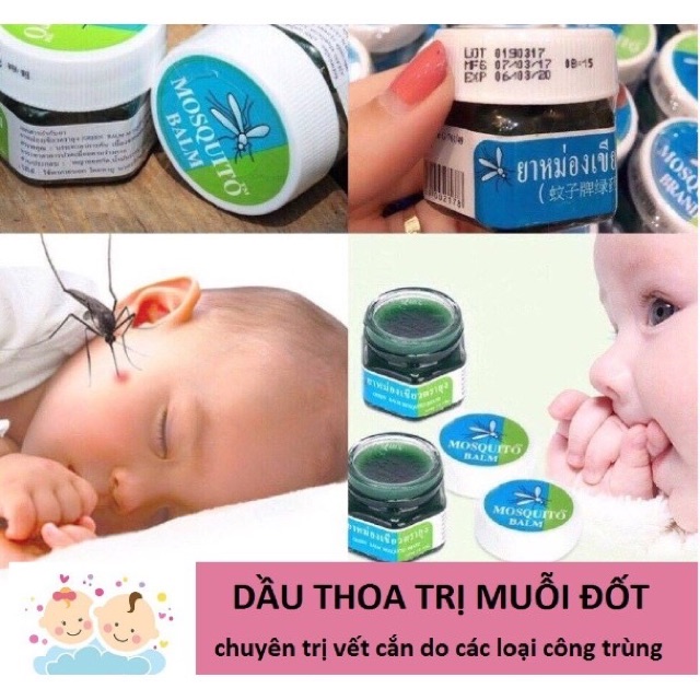 Cao Trị Muỗi Đốt MOSQUITO BRAND bệnh viện Yanhee Thái Lan