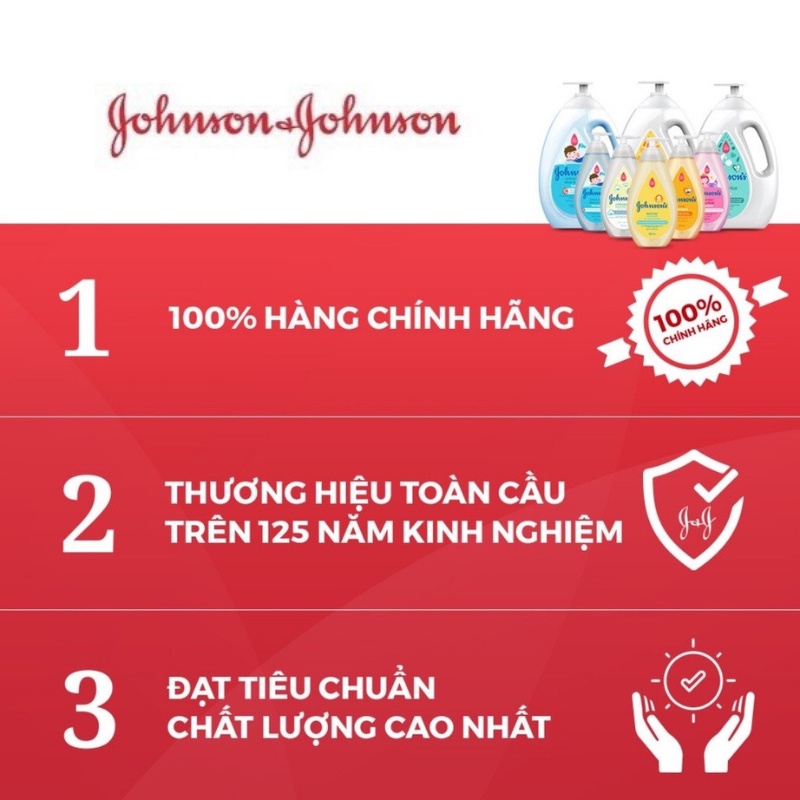 Sữa tắm cho bé Johnson's Baby top to toe - dung tích 500ml