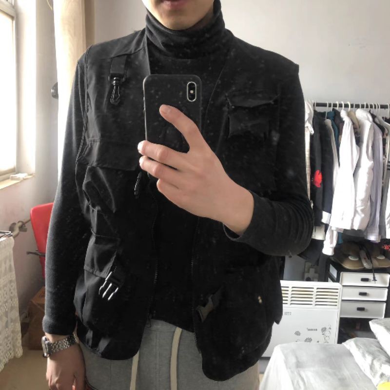 Áo khoác gile cực chất unisex [hàng order] | BigBuy360 - bigbuy360.vn