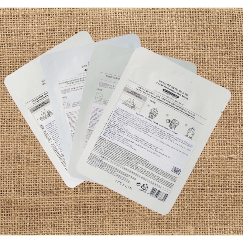 Hàng công ty Mặt nạ It's Skin Hàn Quốc dưỡng da, cấp ẩm, giảm mụn 20g