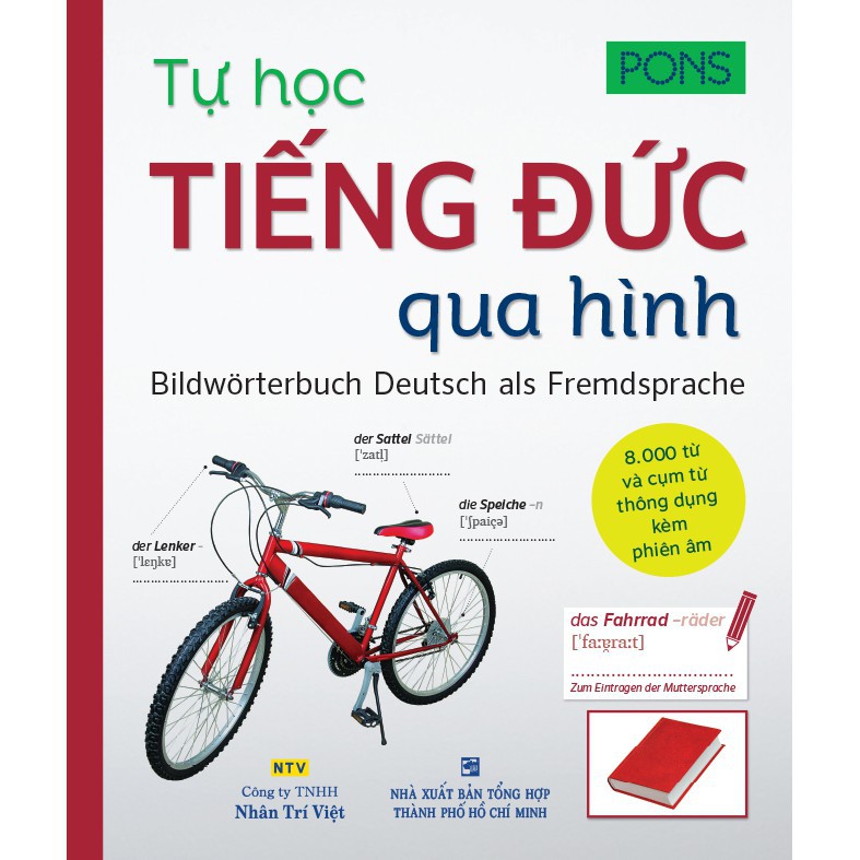 Sách - Pons Tự học tiếng Đức qua hình - NTV