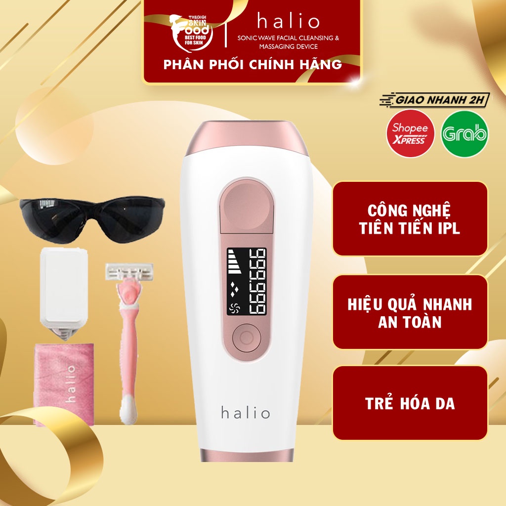 Máy Triệt Lông Cá Nhân Halio IPL Hair Removal Device