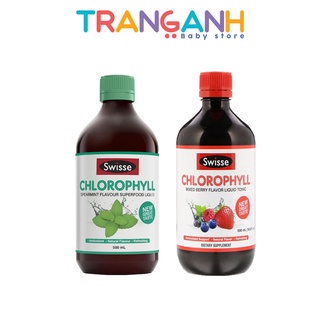 Nước Diệp Lục hỗ trợ thải độc, thanh lọc Swisse Chlorophyll