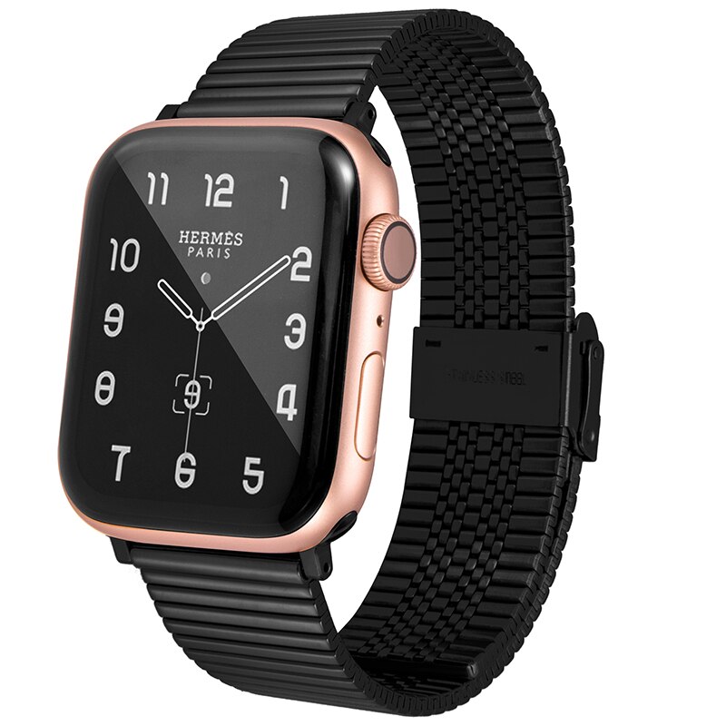 Dây Đeo Inox Cho Đồng Hồ Thông Minh Apple Watch 42mm 38mm 1 / 2 / 3 / 4