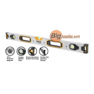 800mm thước thủy từ tính ingco hsl38080m
