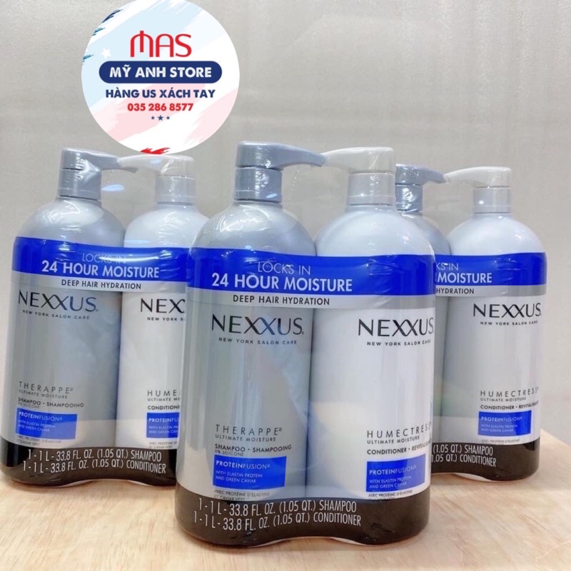 Căp gội + xả NEXXUS NEW YORK SALON CARE - Mỹ