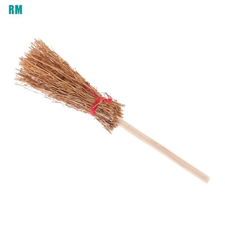 ☆Chổi Gỗ Mini Tỉ Lệ 1: 12 Trang Trí Nhà Búp Bê