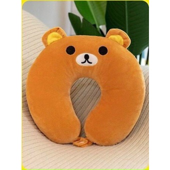 Gối tựa cổ hình chữ u,chọn màu thoải mái,chát liệu vải nhung