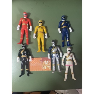 mô hình 5 anh em siêu nhân gao 12cm cực hiếm