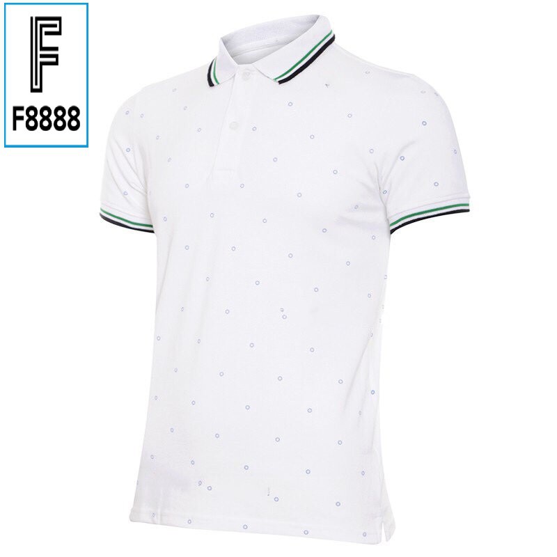 Áo Thun Nam cổ bẻ F8888 Bi Tròn xuất khẩu