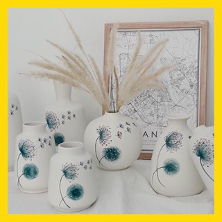 [Freeship] Lọ Hoa Bình bông trang trí decor đẹp-3 mẫu vẽ tay