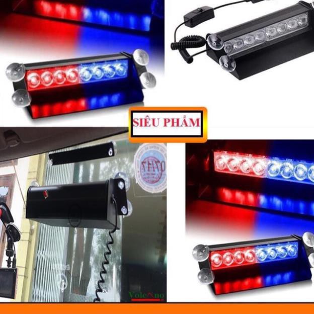 Đèn led police gắn kính chắn gió