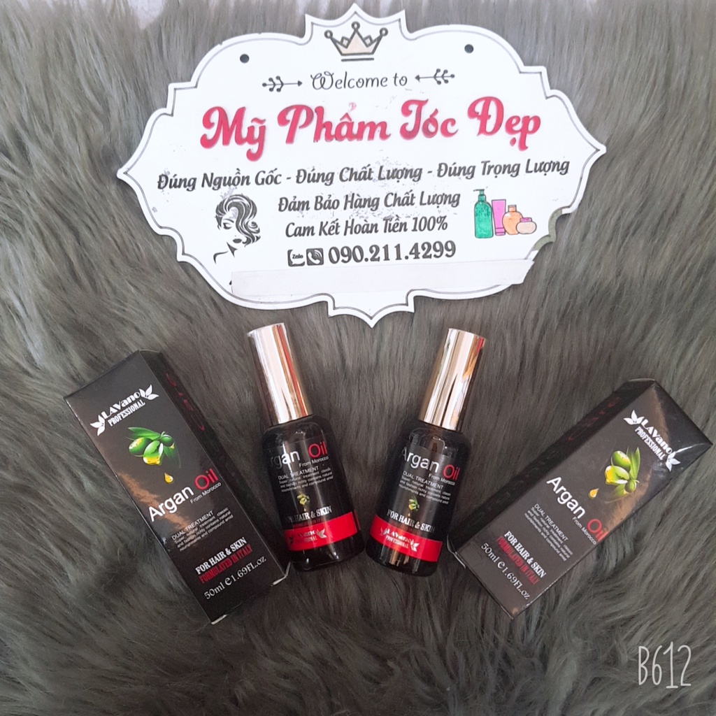 ( Hàng chính hãng ) Tinh dầu argan oil dành cho tóc gãy rụng, chẻ ngon Lavano