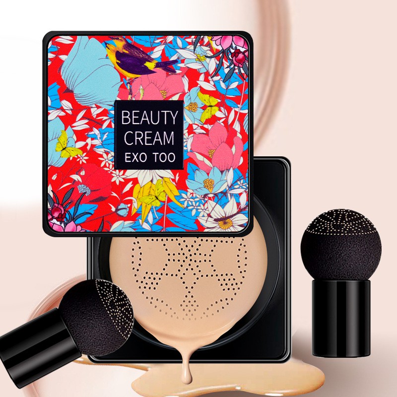 (Hàng Mới Về) Đầu nấm BB cream cushion che khuyết điểm giữ ẩm kiểm soát dầu