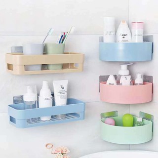 [BAO GIÁ VỊNH BẮC BỘ] Kệ nhựa dán tường nhà tắm, nhà bếp và kệ góc dán tường Onaxshop Onxashop