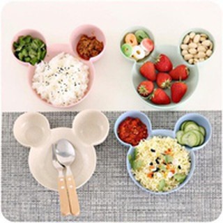 combo 2 chén đựng thức ăn 3 ngăn