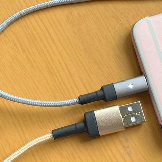 Dây sạc nhanh IP,cáp sạt bọc dù chống rối chống đứt L4,không kén củ sạc ĐT dài 1m tự ngắt tạm thời