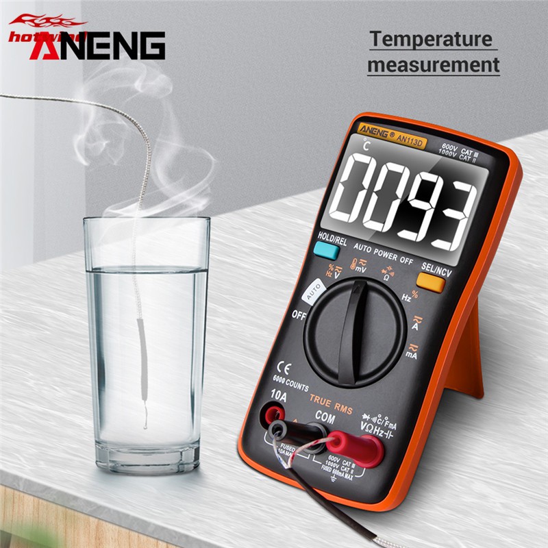 Bộ đồng hồ vạn năng ANENG AN113D AC / DC thiết kế tiện dụng dễ sử dụng