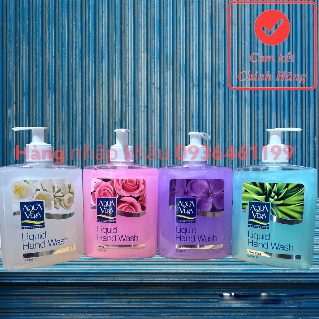Nước rửa tay Aquavera 500ml Thổ nhĩ Kỳ(Hàng Công ty)