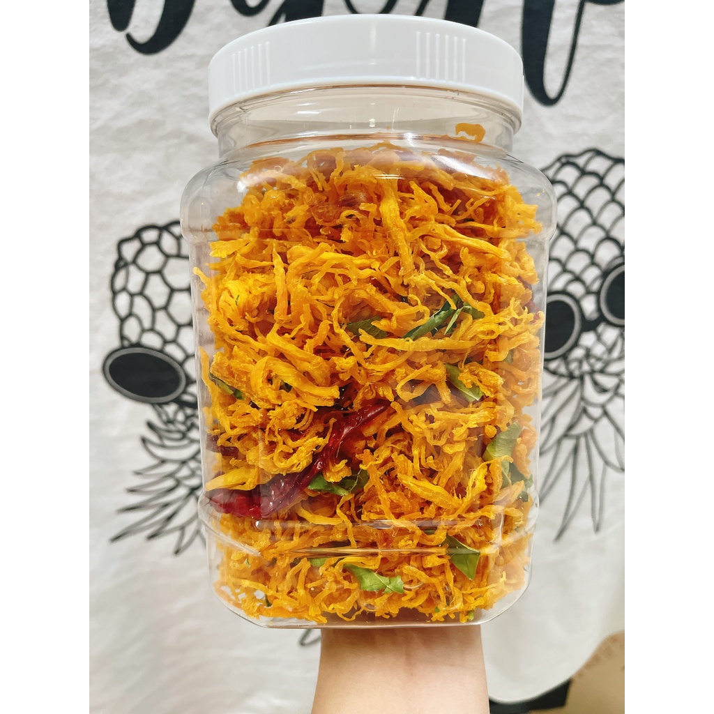 500g Khô gà xé lá chanh loại ngon MamiFood