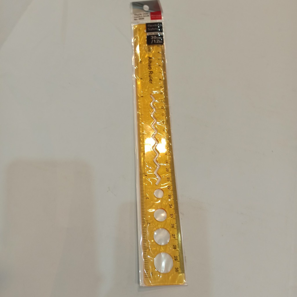 Thước kẻ dẻo Aihao dài 30cm không sợ gãy