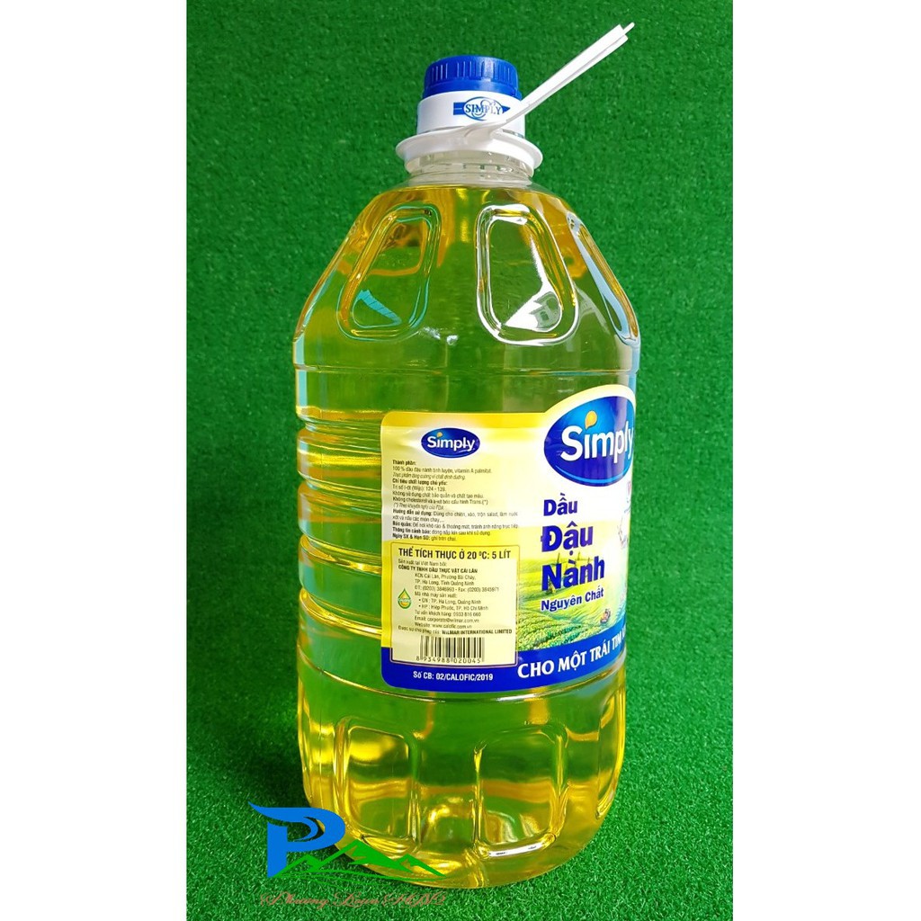 GIẢM GIÁ SỐC Dầu ăn đậu nành Simply - Can 5L