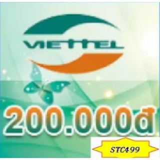 Mã thẻ viettel 200k