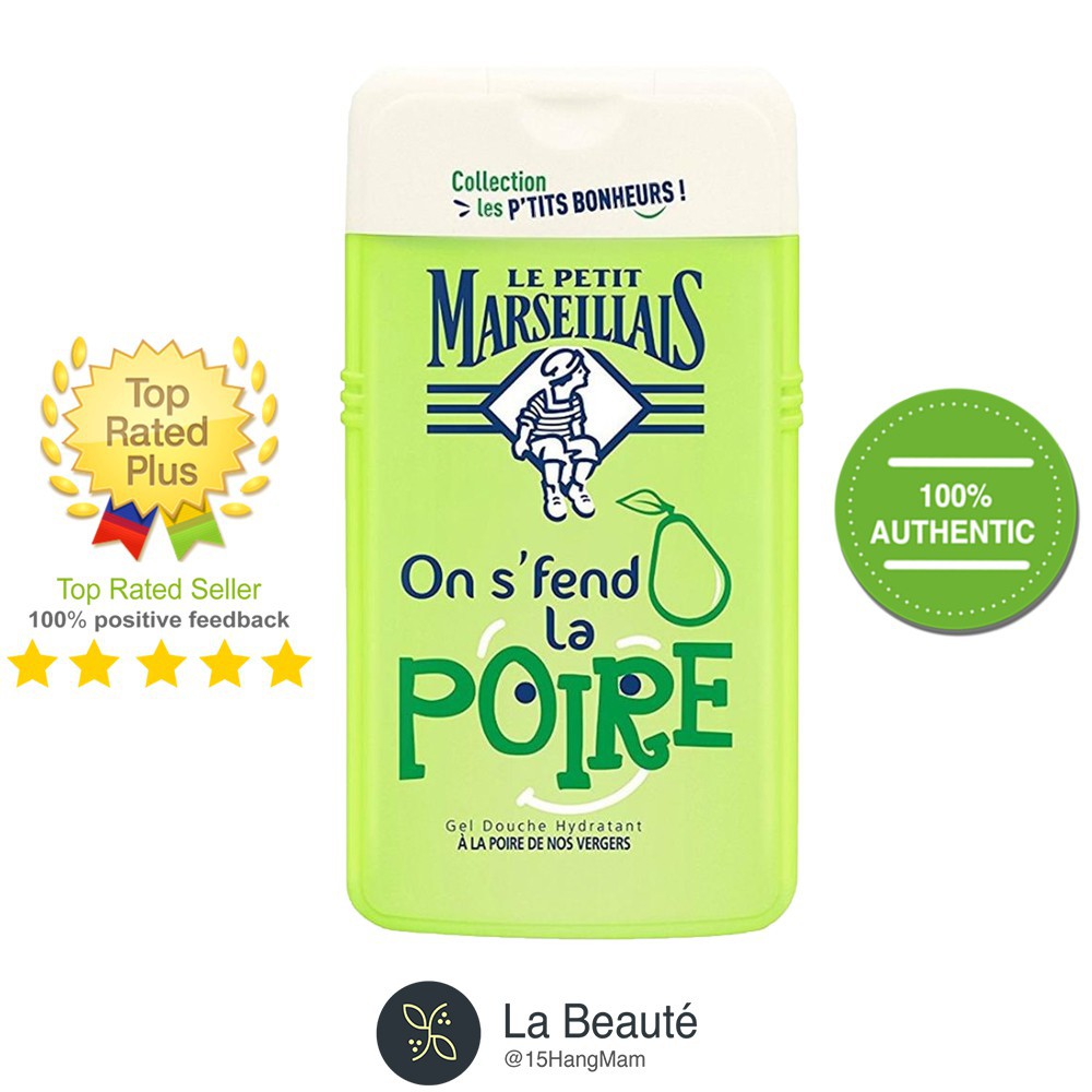 Le Petit Marseillais On s'fend la Poire - Sữa Tắm Hương Quả Lê 250ml
