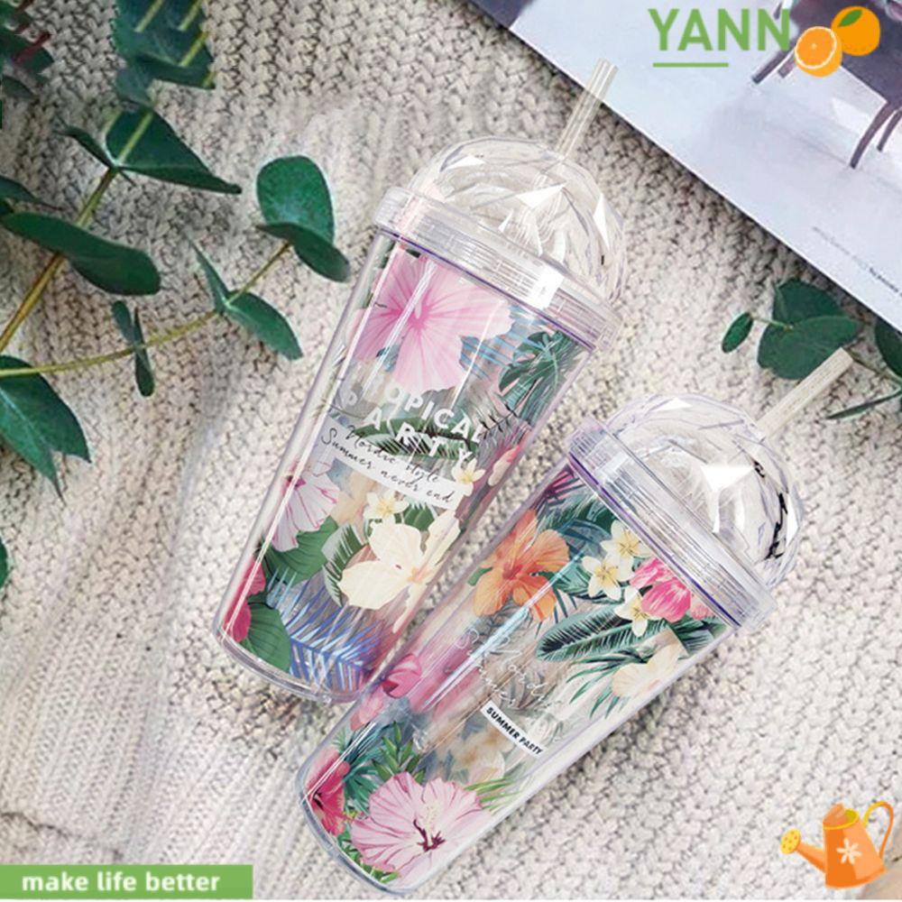 Bình Nước Hai Lớp 420ml Thiết Kế Nhỏ Gọn Có Thể Tái Sử Dụng