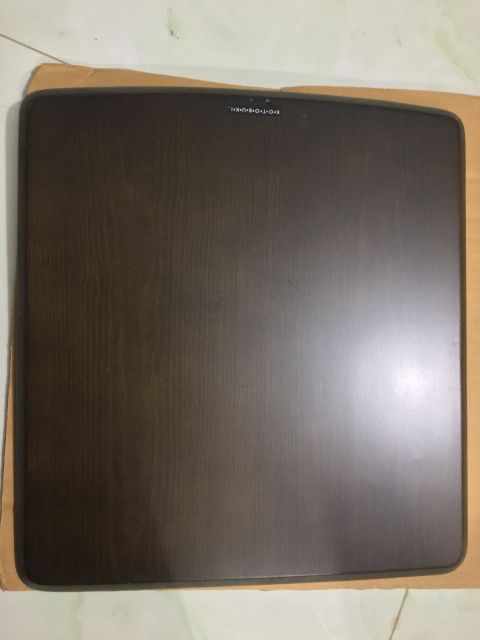 Bàn xếp gọn mini 40cmx37cmx30cm gỗ cao cấp, chân sắt | BigBuy360 - bigbuy360.vn