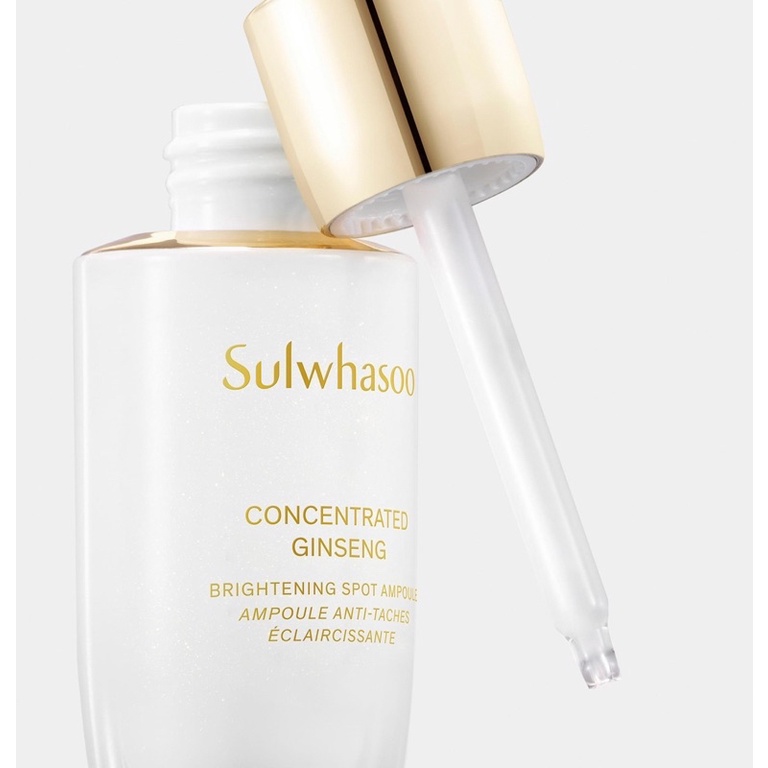 Gói Tinh Chất Sulwhasoo Bạch Sâm Giảm Nám Tàn Nhang Concentrated Gingseng Brightening Spot Ampoule 1ml