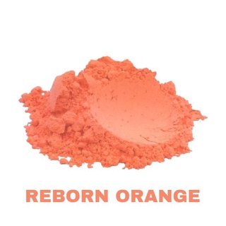 Màu khoáng cam san hô nhạt 1g - màu khoáng mỹ - reborn orange - nguyên liệu làm son môi và mỹ phẩm handmade