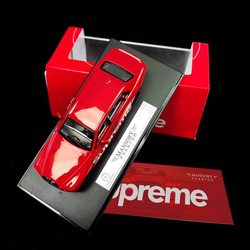 Time Micro 1:64 Rolls Royce Phantom tám thế hệ superme đỏ Bộ sưu tập đồ chơi mô hình ô tô đúc khuôn